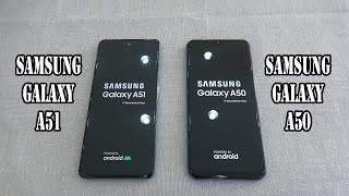 Samsung Galaxy A51 vs Samsung Galaxy A50  SpeedTest and Camera comparison [upl. by Nichani]