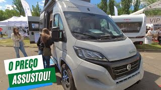 Tour em duas CAMPER VAN  FIAT DUCATO Caravaning Warsaw Festival [upl. by Yraccaz]