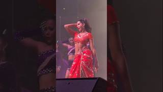 tbt Nora Fatehi Live Dance💃 performance on stage on Manike SongThe Unseen Shorts norafatehi [upl. by Hselin]