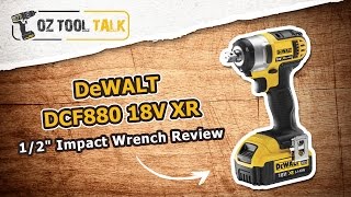 DeWALT DCF880 18V XR  12quot Impact Wrench Review [upl. by Lokcin]