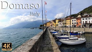 Domaso Lake Como  Italy Walking Tour [upl. by Anomahs]