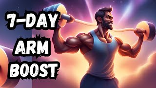 7Day Arm Workout Experiment – Transform Your Arms Quickly [upl. by Aniloj426]