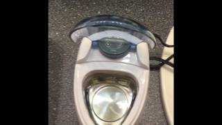 Dentures at 36 Ultrasonic denture cleaner demo 25 [upl. by Eelatsyrc2]