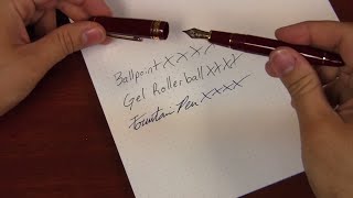 How a Fountain Pen Works Fountain Pen 101 [upl. by Farnsworth]