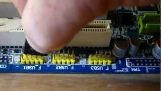 How to connect front panel connectors to the motherboard [upl. by Gertruda]