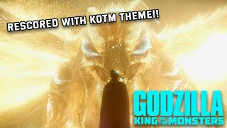 Mothras Resurrection Rescored w KOTM theme  Godzilla X Kong The New Empire [upl. by Ianahs251]