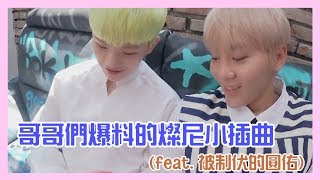 中字 SEVENTEEN 哥哥們爆料的燦尼小插曲 feat 被制伏的圓佑 [upl. by Alra]