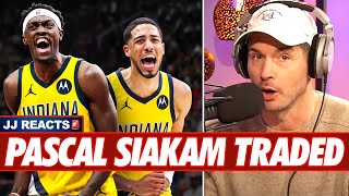 Pascal Siakam TRADED to the Indiana Pacers  JJ Redick Full Reaction 🚨 [upl. by Jonis]