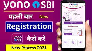 How to register yono sbi app  SBI yono new registration  yono app kaise register kare  yono sbi [upl. by Oakleil]