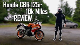 Honda CBR 125r 2017 10k Miles Review [upl. by Blanchard]