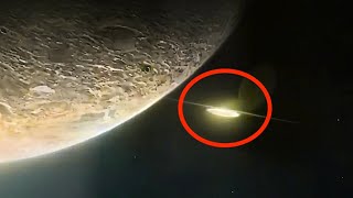 ¡El ejército estadounidense publica imágenes de un OVNI de 3000 km de largo cerca de Saturno [upl. by Shere]