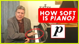 How Soft Should Piano Really Be Played [upl. by Krenn]