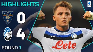 LECCEATALANTA 04  HIGHLIGHTS  New signings on target for Atalanta  Serie A 202425 [upl. by Eiba624]