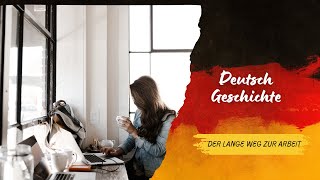 Deutsch Lernen Durch Hören Der Lange Weg zur Arbeit  Deutsch Geschichte  Lesen und Hören [upl. by Anelahs]