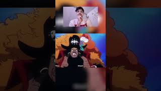 Trafalgar Law VS Blackbeard Reaction PT1 luffy onepiece [upl. by Anamuj]