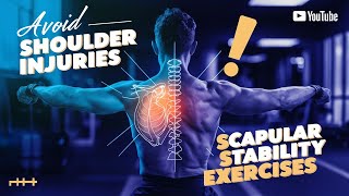 Avoid shoulder injuries with scapular stabilisation exercises [upl. by Gilbye]