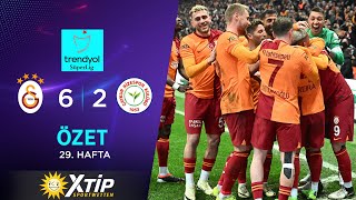 MERKUR BETS  Galatasaray 62 Çaykur Rizespor  HighlightsÖzet  Trendyol Süper Lig  202324 [upl. by Nyrtak]