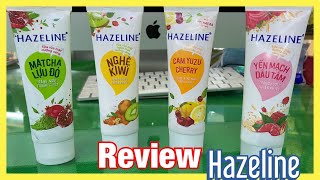 review sữa rửa mặt hazeline  shop mỹ phẩm trọng thủy [upl. by Enilram327]