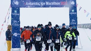 2022 Antarctic Ice Marathon Official Video [upl. by Yrogreg]