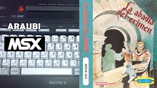 La abadia del crimen Opera Soft 1987 MSX 001 Walkthrough [upl. by Erie]