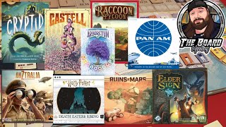 9 Board Game Reviews in 20 Minutes [upl. by Anniahs]