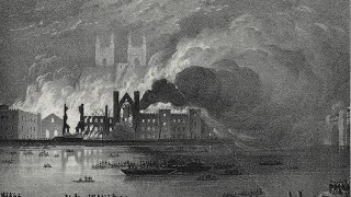 This BLAZING Fire Wrecked The Houses Of Parliament [upl. by Ailliw]