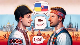 Slovak vs Ukrainian  Can they understand each other [upl. by Merci628]