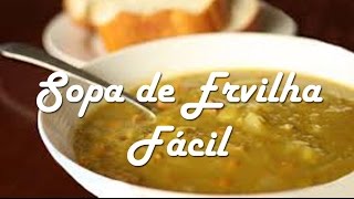 Sopa de ervilha em 20 minutos  Receitas Juninas [upl. by Kurth542]