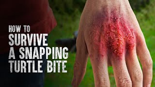 How to Survive a Snapping Turtle Bite [upl. by Adnauq]