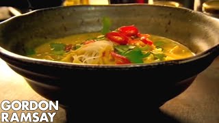 Coconut Glass Noodle Soup  Gordon Ramsay [upl. by Remmus31]