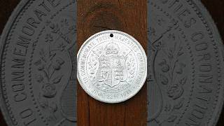 Coronation Medal of King George VI in 1911 collection coin medal [upl. by Furnary550]