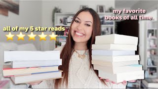 every book i’ve given 5 stars my all time favorite reads 📚⭐️ [upl. by Gabler692]