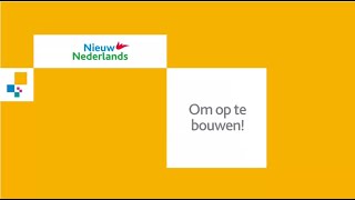 Nieuw Nederlands onderbouw  Om op te bouwen [upl. by Sulamith]