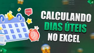 Como Calcular Dias Uteis no Excel EXCLUINDO FERIADOS [upl. by Sletten423]