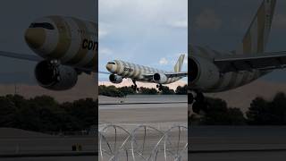 Condor Airbus A330neo Beige Beach Livery arrives at Las Vegas LAS  DANRO  planespotting [upl. by Aday]