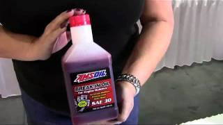 AMSOIL BreakIn Oil SAE 30 from AMSOIL Inc ID11738 [upl. by Bagger454]