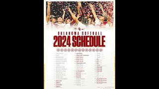 OU Softball Full schedule is released [upl. by Hanahsuar195]