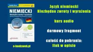 Język niemiecki Niezbędne zwroty i wyrażenia  kurs audio [upl. by Athallia]