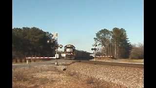 NS SD70 2559 leads NS 275 at Green Georgia  112709 [upl. by Eibrik622]