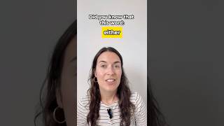 Either and neither  how do you pronounce them learnenglish [upl. by Noizneb]