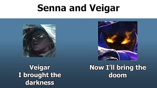 For some reason Senna and Veigar seem to get along very well [upl. by Taub436]