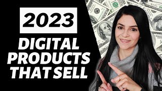 20 Digital Products to Sell in 2023  WORK FROM HOME Business Ideas [upl. by Fellner]