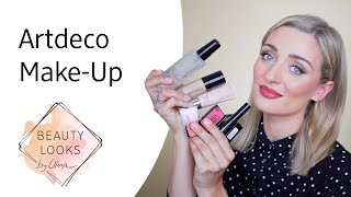 ARTDECO bei dm Olesja stellt das HighEndMakeup vor [upl. by Anilehs]