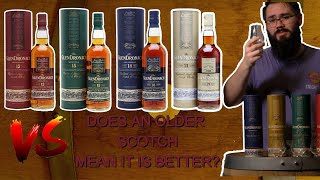 THE BATTLE OF THE AGES  Does Older Whisky Mean Better Whisky  GLENDRONACH 12 v 15 v 18 v 21 [upl. by Yelkao]