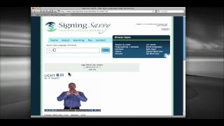Signing Savvy Precompiled Word Lists [upl. by Atsira]