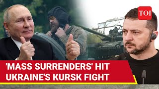 Moscows Kursk Fire Forces Mass Surrender By Ukrainian Soldiers Amid Heavy Fighting I Details [upl. by Ajim212]