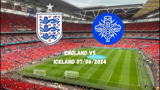 CONCERNING FOR THE EUROS  England 01 Iceland 07062024 [upl. by Pierson]