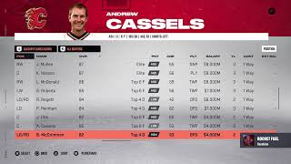 NHL 23 Calgary Flames Alumni Overall Player Ratings [upl. by Lette]