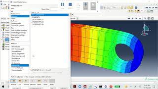 ABAQUS Tutorial 3  Connecting Lug [upl. by Siraval]