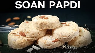 How to make soan papdi at home  Soan papdi ki recipe  Soan roll recipe  Home made soan papdi [upl. by Cob]